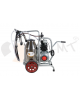 EMT. Aparat de muls vaci 1 post cu bidon din inox 30 litrii EMT 1+1S30